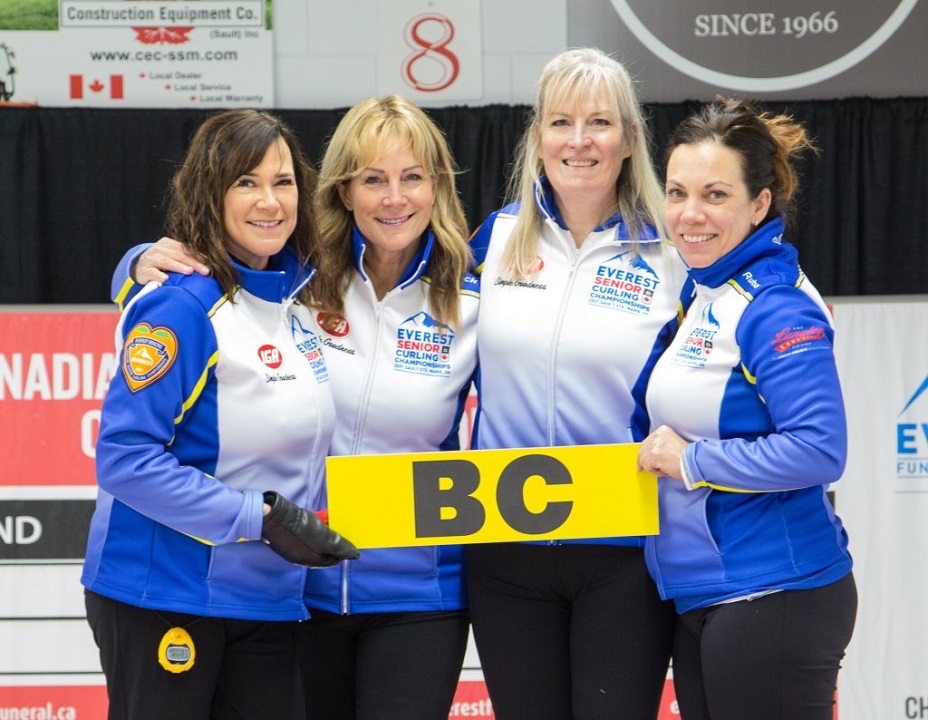 VCC curlers win silver at Canadian senior women's championship 