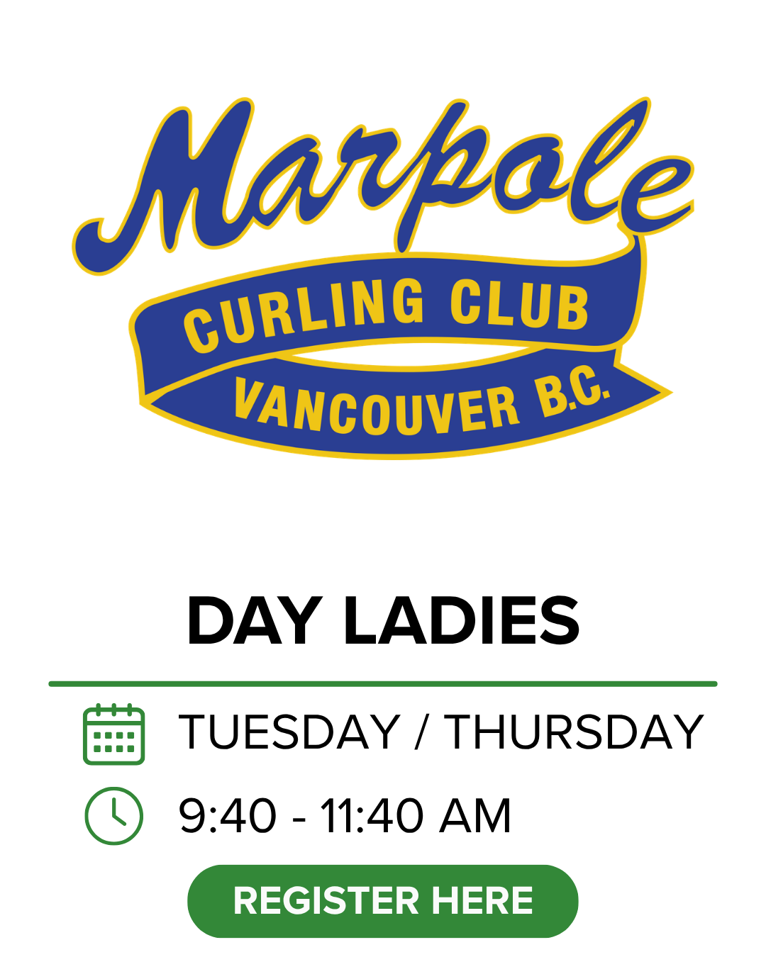 TUE OR THU 9:40 - 11:40 AM